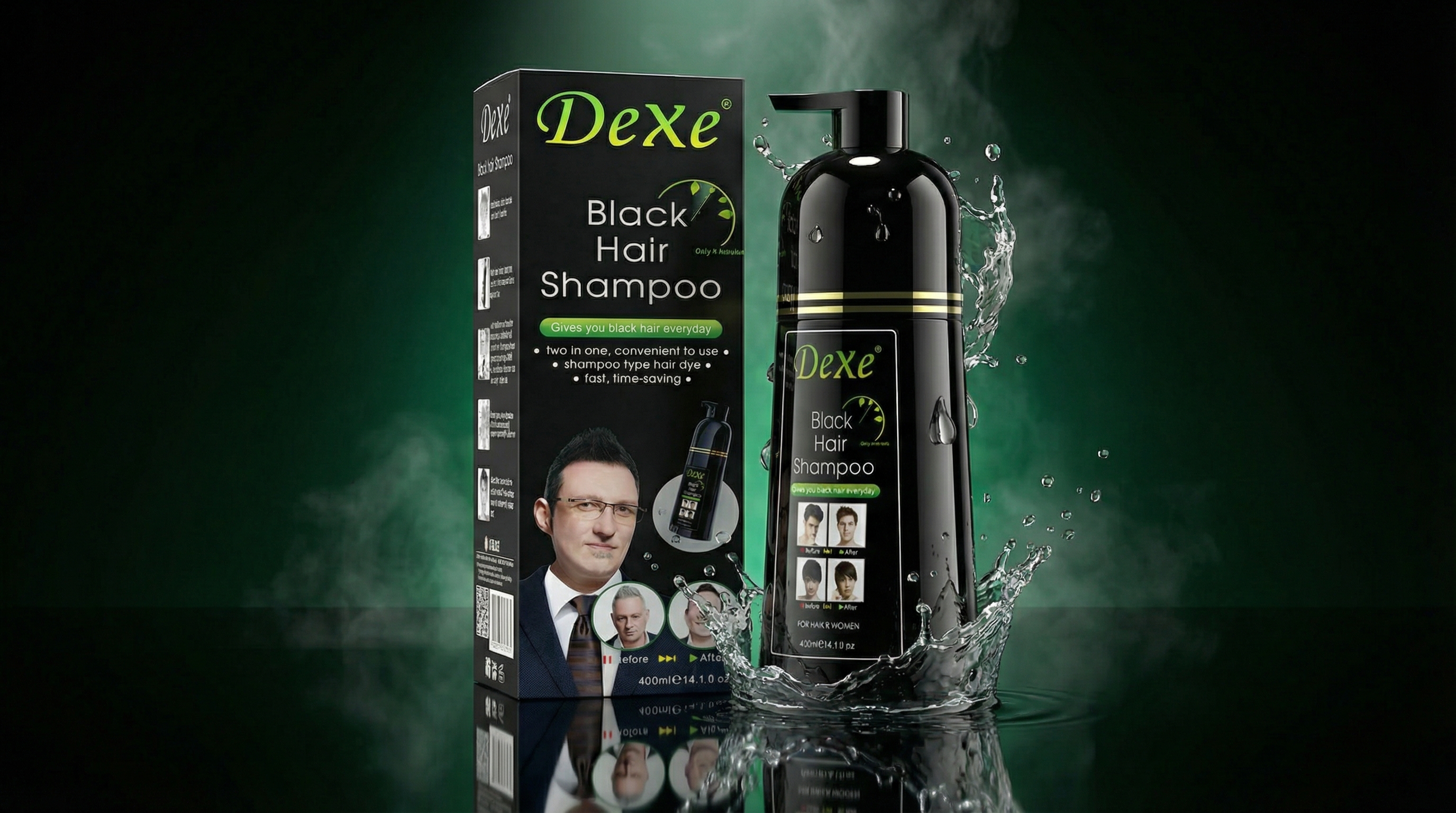 DEXE Black Hair Shampoo